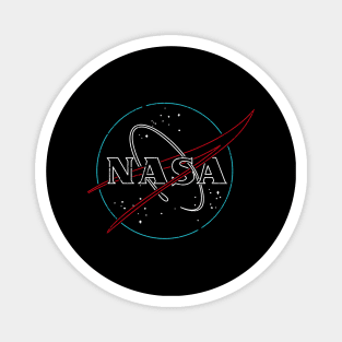 Retro NASA Magnet